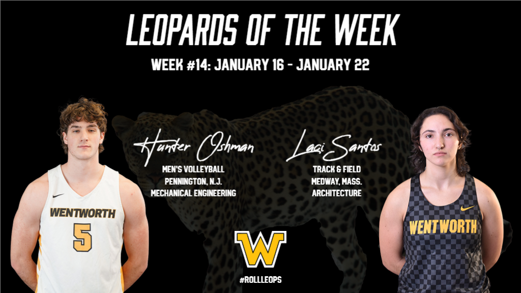 Oshman, Santos Named Leopards of the Week