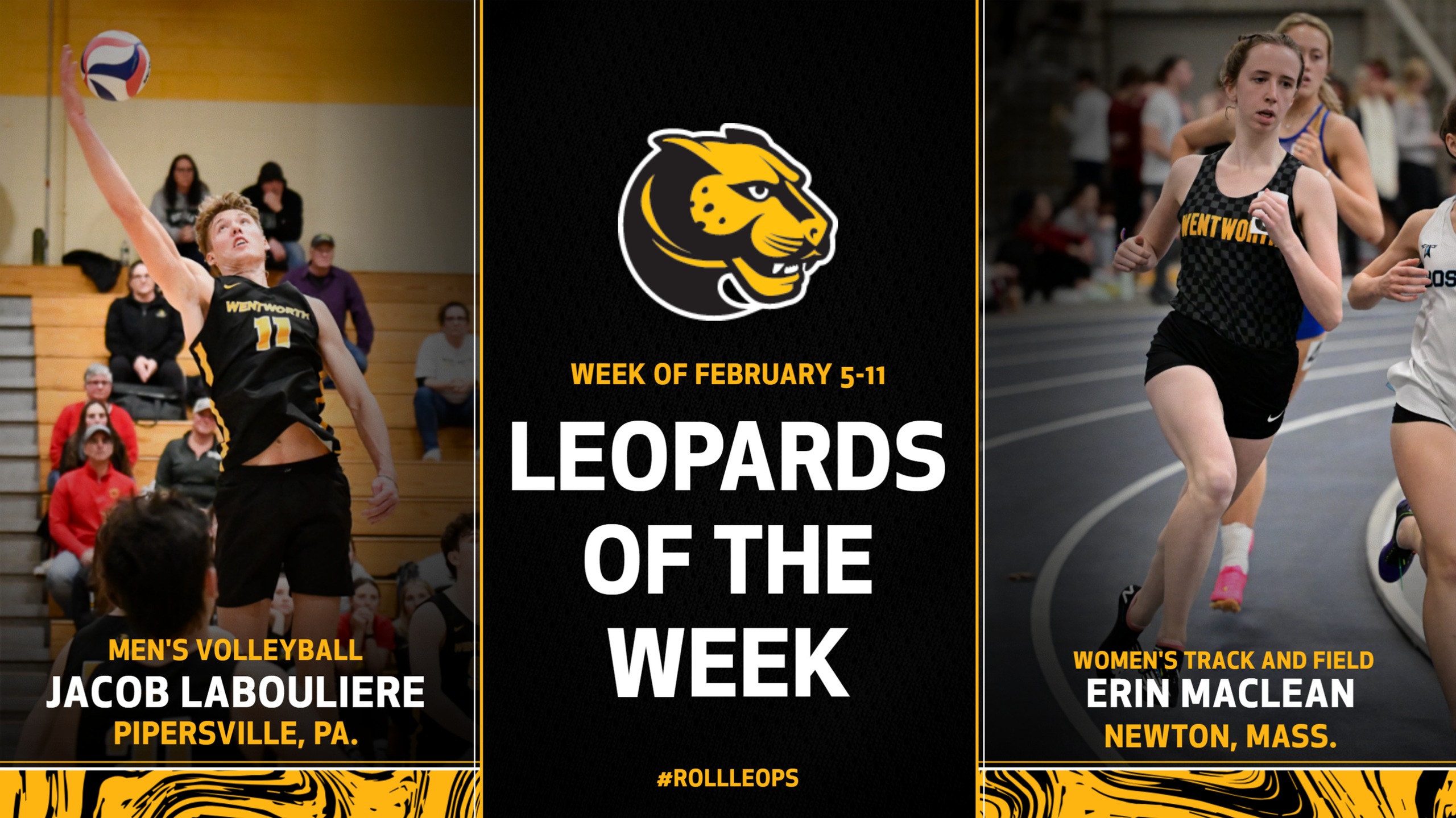 LaBouliere, MacLean Named Leopards of the Week