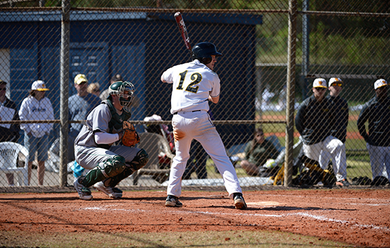 Baseball Snaps Losing Streak With Sweep of Curry