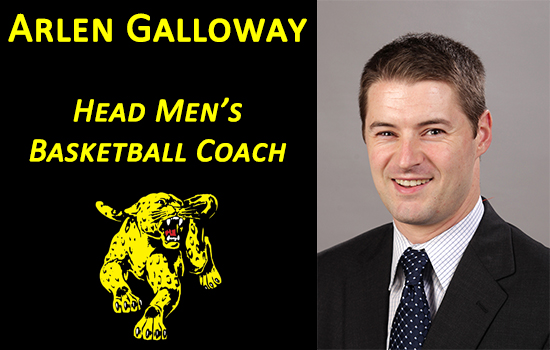 Arlen Galloway Named Head Men's Basketball Coach