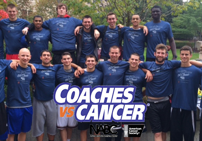 Men's Basketball Team Assists With Coaches vs Cancer 5K Classic
