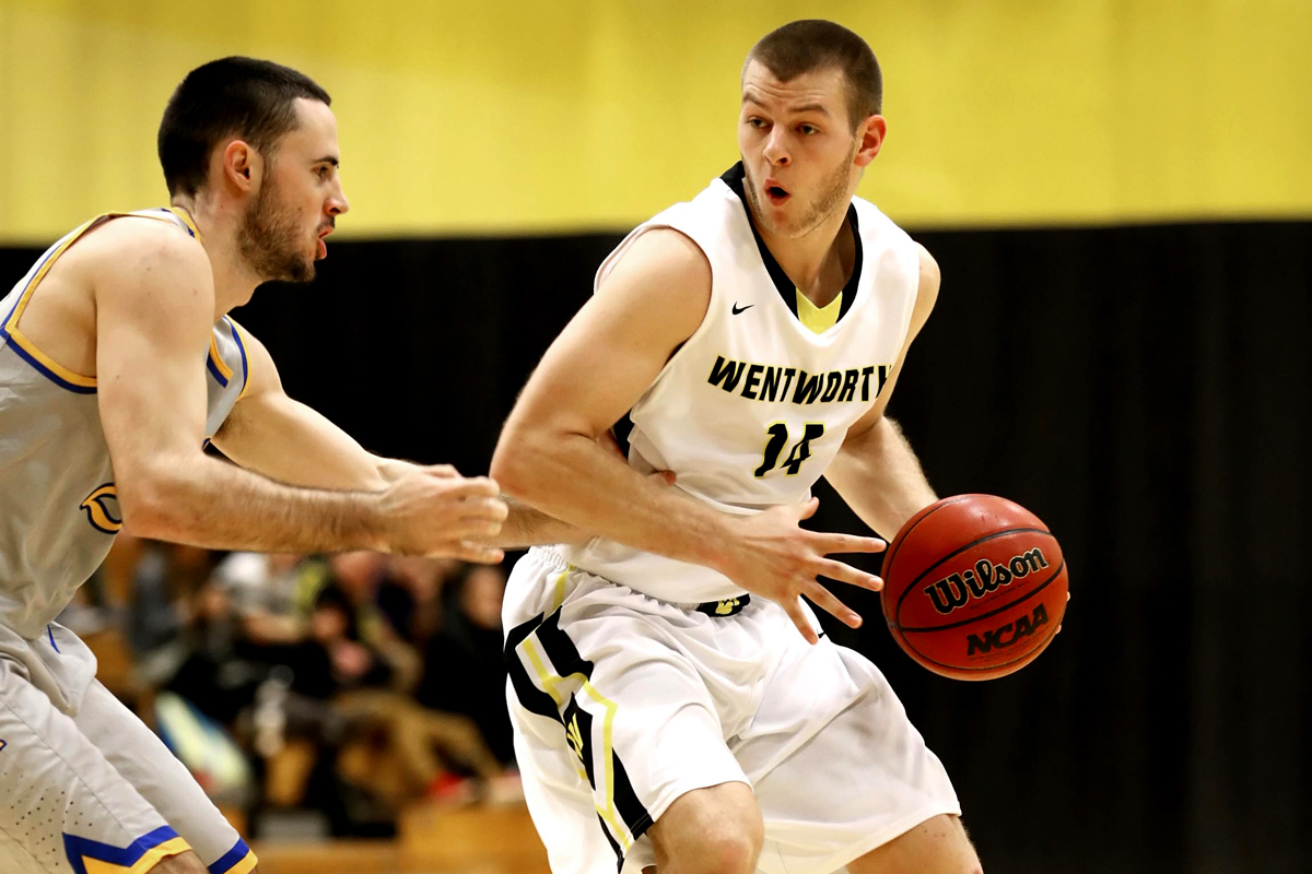 Bison Rally to Defeat Men's Basketball