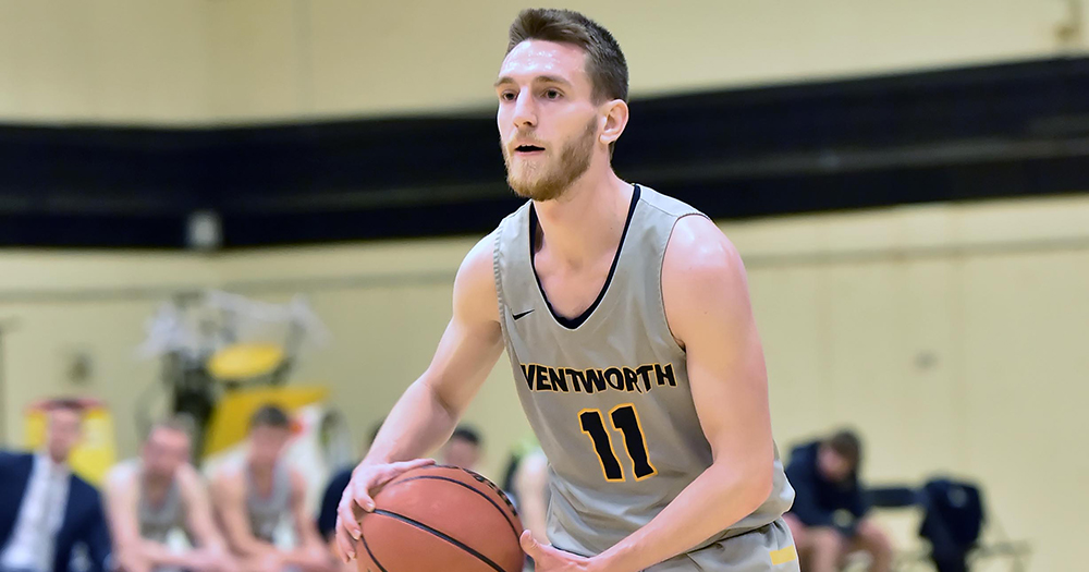 Strong Second Half Pushes Men's Basketball Past Framingham State