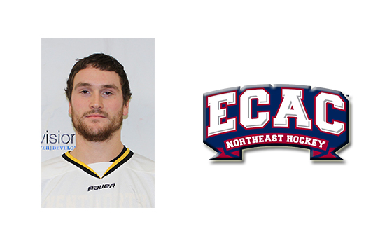 Bourgonje Named ECAC Northeast Player of the Week