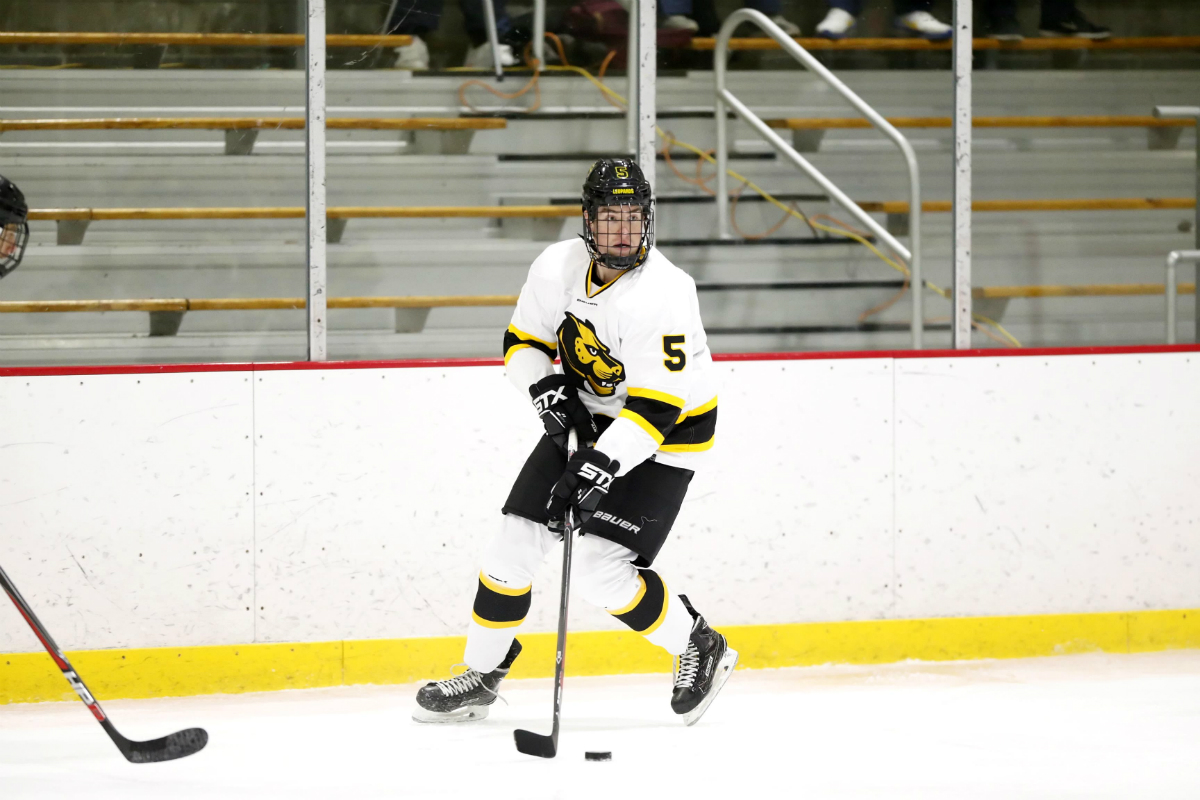 Hockey Jumps Out to Fast Start; Holds on to Defeat Western New England