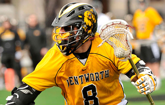 Men's Lacrosse Takes Third Straight Game, 14-7 Over Curry