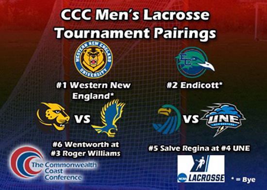 Men's Lacrosse Earns Number Six Seed in CCC Tournament