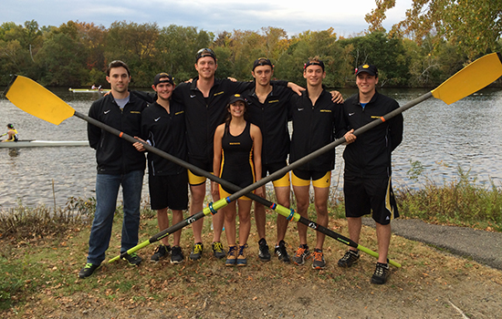 Men's Rowing Competes at the Head of the Charles