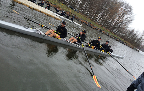 Third Place Finish Highlights Rowing's Weekend at the Knecht Cup