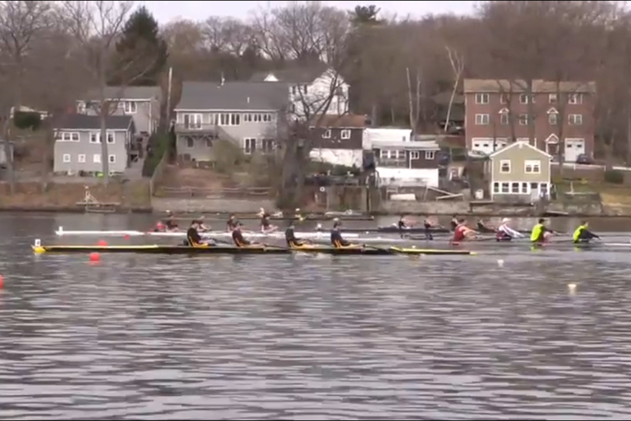 Rowing Races at New England Championships