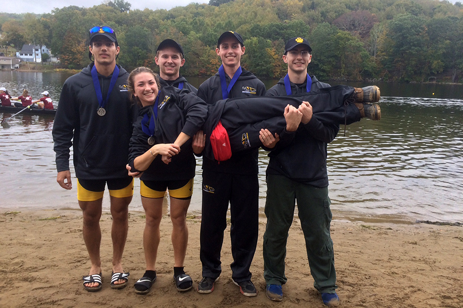 Novice Four Notches Another Win at Quinsigamond Snake Regatta