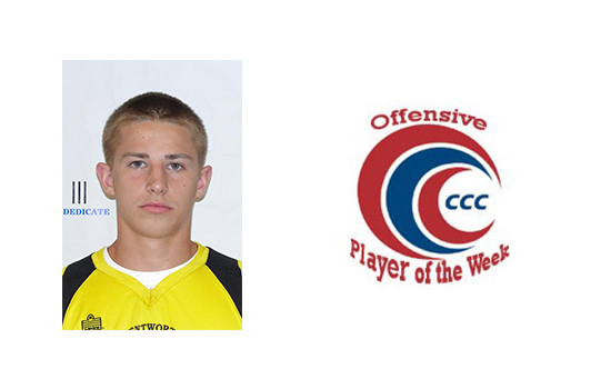 Hilchuk Named CCC Offensive Player of the Week
