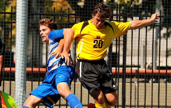 Offense Clicks in Second Half as Men's Soccer Shuts Out Lasell