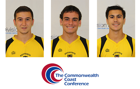 Three Men's Soccer Players Named All-CCC