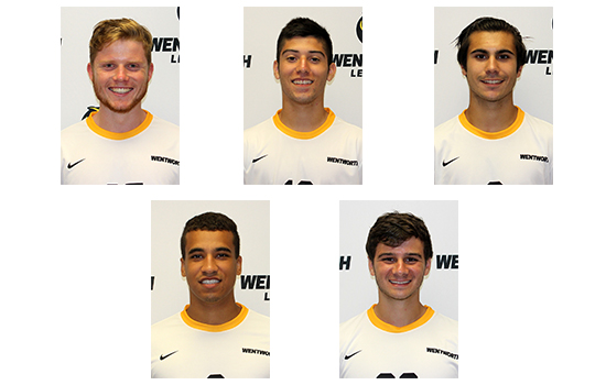Freshman James Morrison was named the 2015 CCC Men's Soccer Rookie of the Year while sophomore Emmett Basaca (first team), senior Sam Martins (second team), Kenneth Callahan (third team), and Michael Zendan (third team) were all named all-conference
