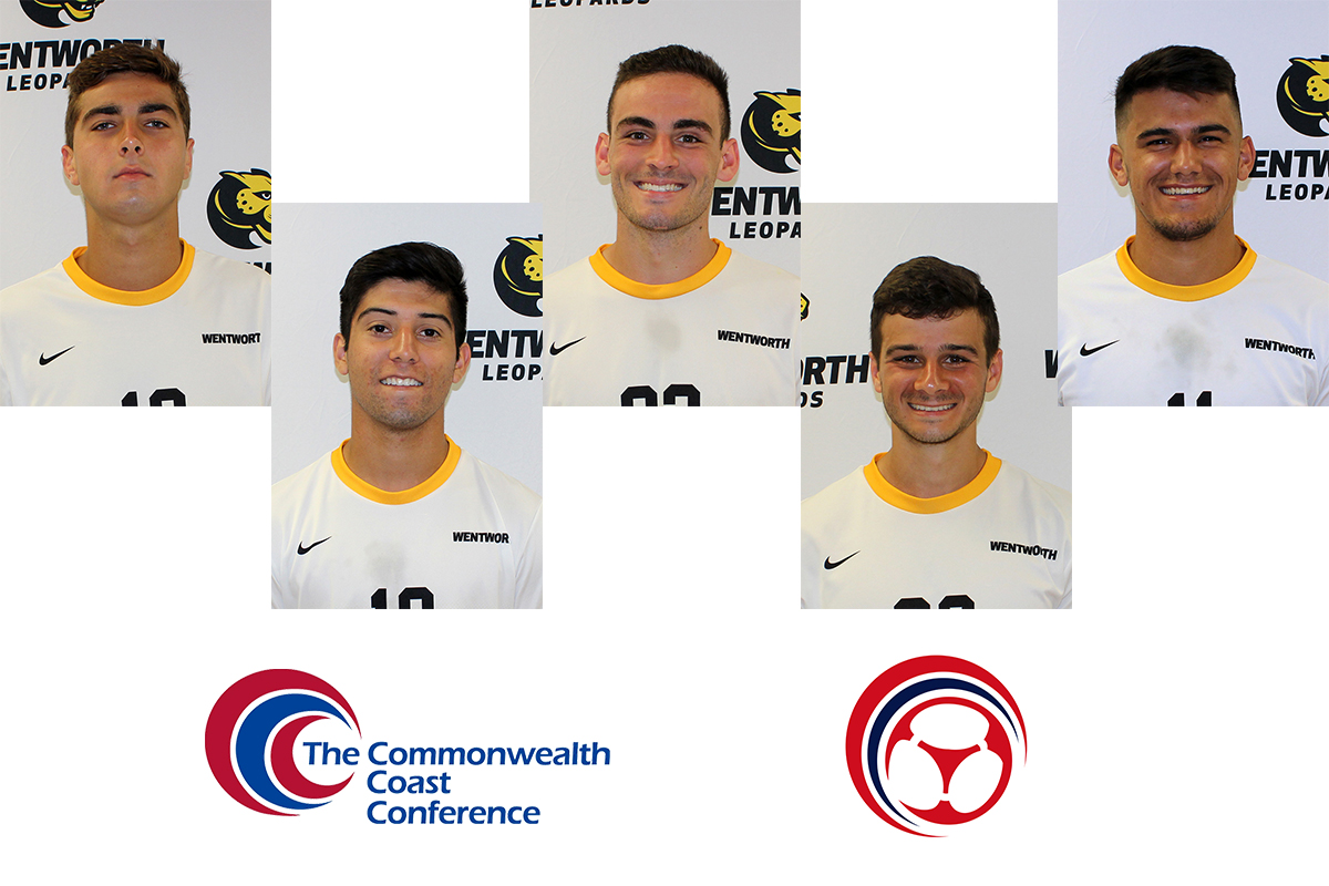Five Men's Soccer Players Earn All-CCC Honors