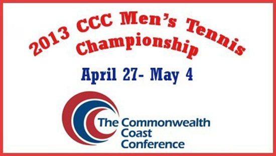 CCC Men's Tennis Tournament Pairings Announced