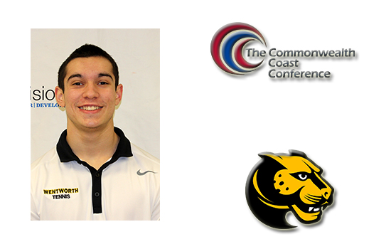 Freshman Jeff Tocco posted a 7-3 record and was named All-CCC in singles play