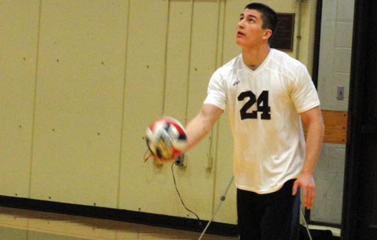 Men's Volleyball Notches First Win