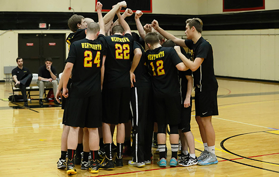 Men's Volleyball's Tournament Run Halted by Lasell