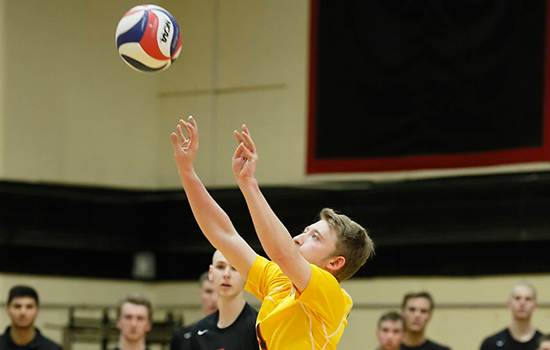 Men's Volleyball Sweeps Albertus Magnus for Second Straight Win