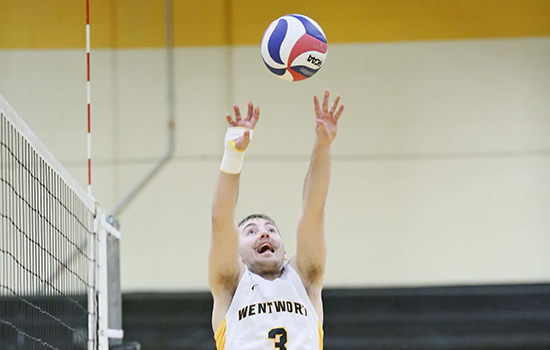 MIT Outlasts Men's Volleyball