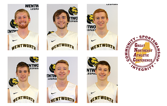 Six Men's Volleyball Players Earn All-GNAC Honors