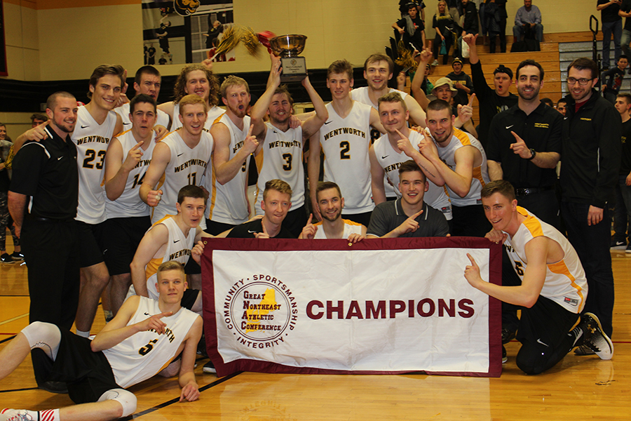 Going Dancing; Men's Volleyball Captures First GNAC Championship