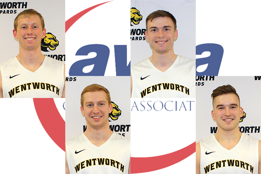 Four Men's Volleyball Players Named to AVCA All-America Team