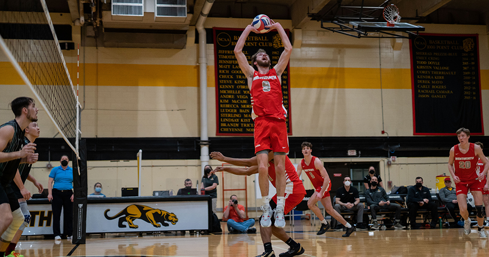 Men's Volleyball Wins 10th and 11th Straight, Clinches #1 Seed in GNAC
