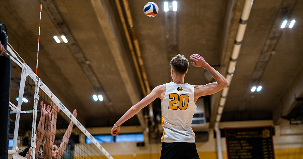 Men's Volleyball Prevails in Five-Set Affair at Endicott