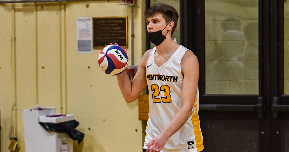 Men's Volleyball Defeats Emerson in Straight Sets