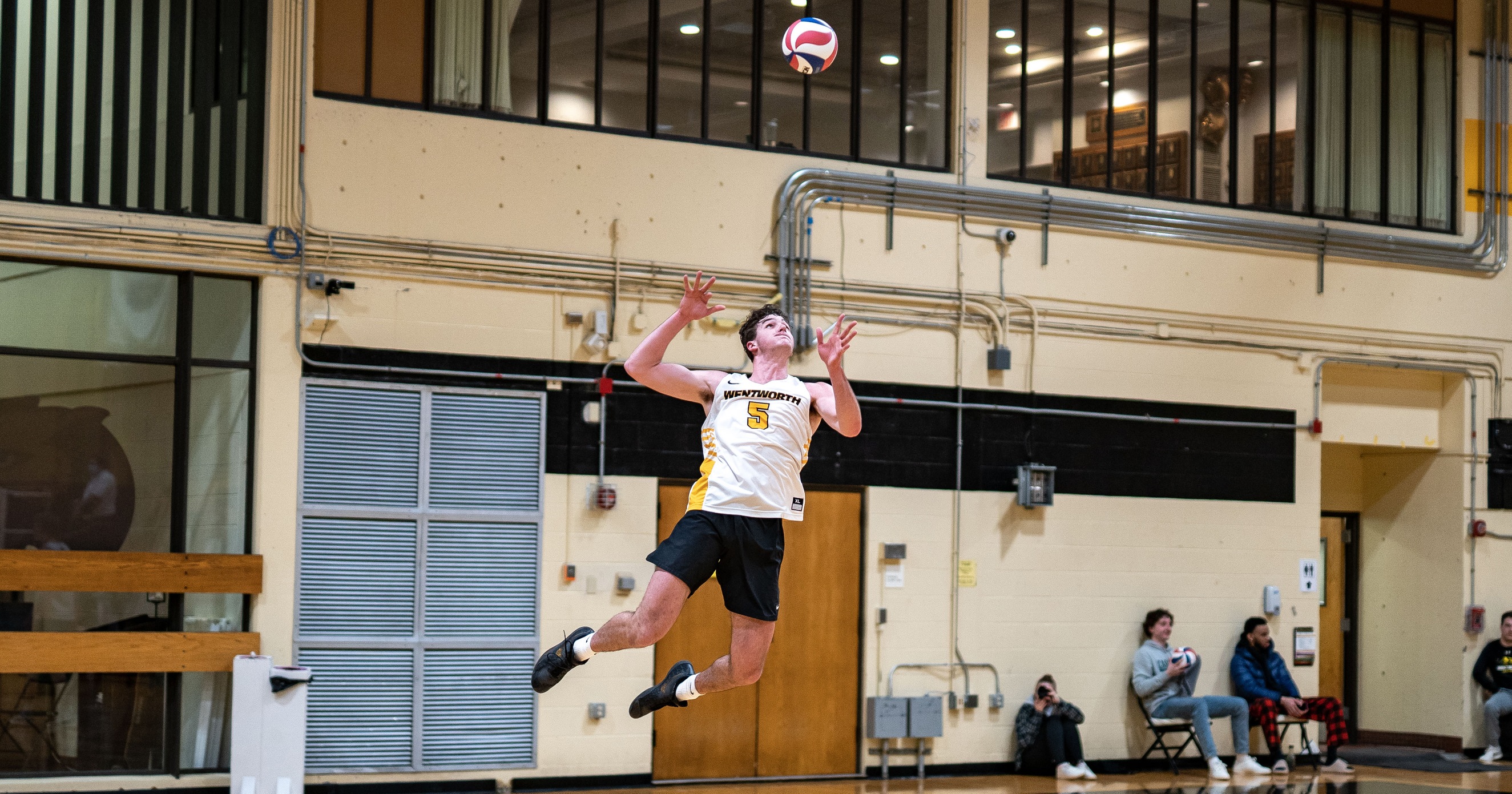 #3 Men's Volleyball Spikes Down First Win in Season Opener