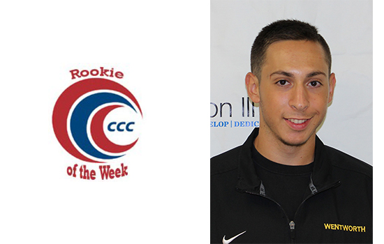 Gencarelli Named CCC Rookie of the Week