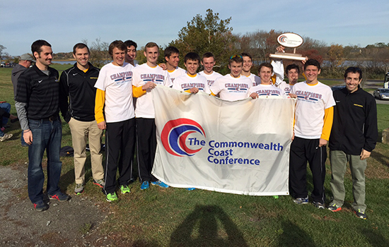 The 2015 Commonwealth Coast Conference Men's Cross Country Champions