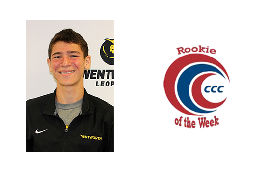Eisman Named CCC Rookie of the Week