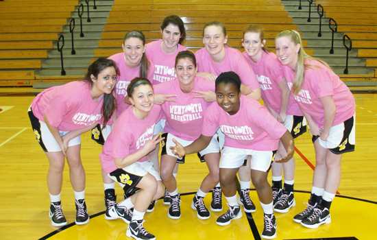 The women's basketball team participated in the WBCA 