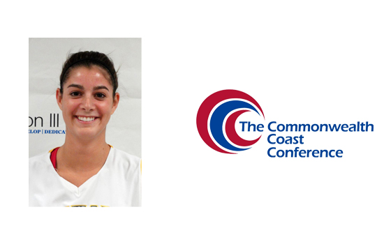 Sophomore forward Kendra Kerr was named Honorable Mention All-Commonwealth Coast Conference