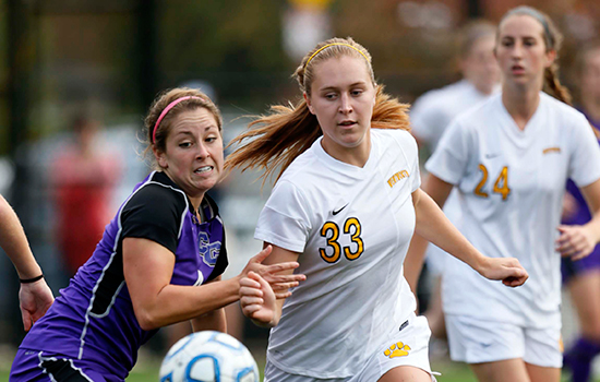 Women's Soccer Nets Two Early Goals in Shutout of New England College