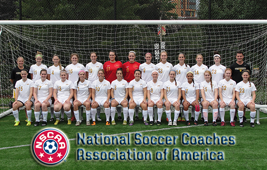 Women's Soccer Honored With NSCAA Team Academic Award
