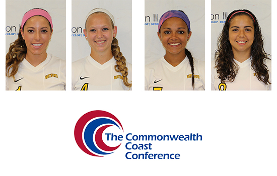 Four Women's Soccer Players Named All-CCC