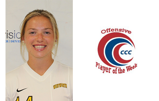 Weinberger Named CCC Offensive Player of the Week