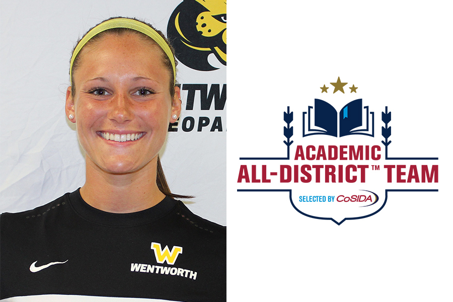 Perras Named to Academic All-District Team