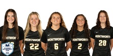 Women's Soccer Places Five on Academic All-District Team