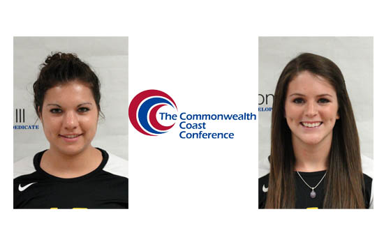 Rahilly, Hobbs Named to All-CCC Women's Volleyball Team