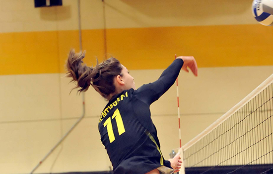Women's Volleyball Splits at Scranton Invitational