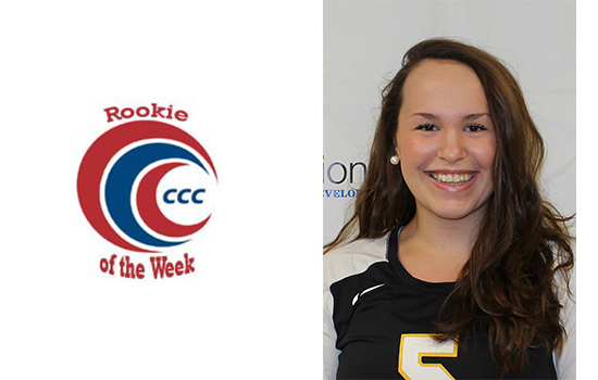 Meyers Named CCC Rookie of the Week