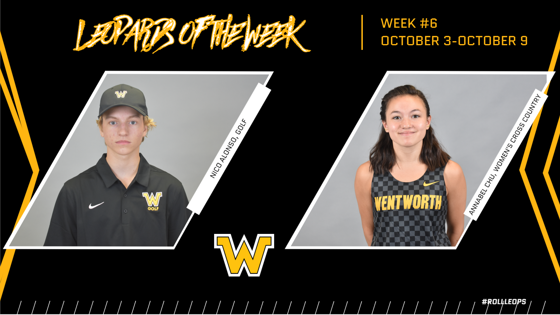 Alonso, Chu Named Leopards of the Week