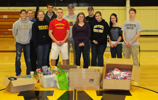 Wentworth SAAC Collects Items for Military Troops