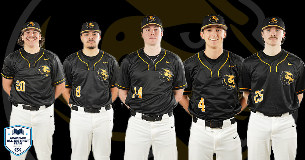 Five from Baseball Earn CSC Academic All-District Honors